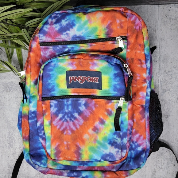Jansport Bags Jansport Colorful Tie Dye Large Backpack Poshmark